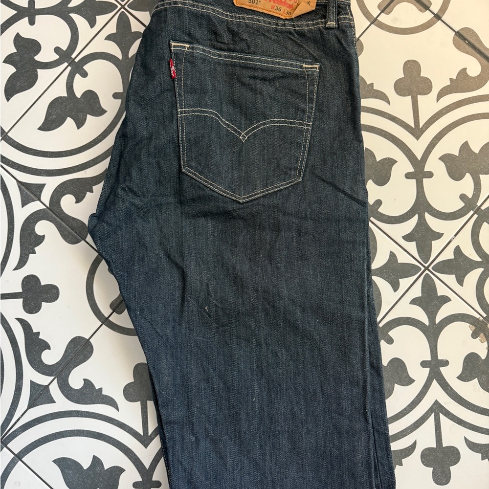 Levi's Men's Classic Indigo Straight Jeans